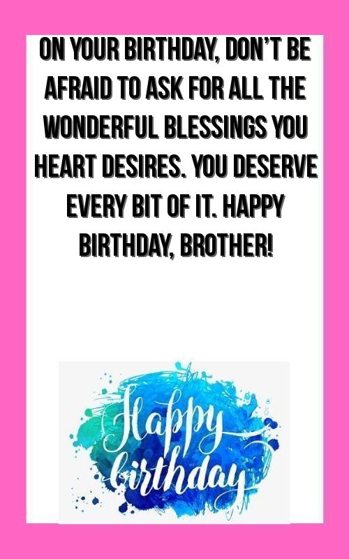 birthday wishes for best friend like brother